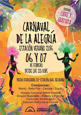 carnavales 2016 esperanza