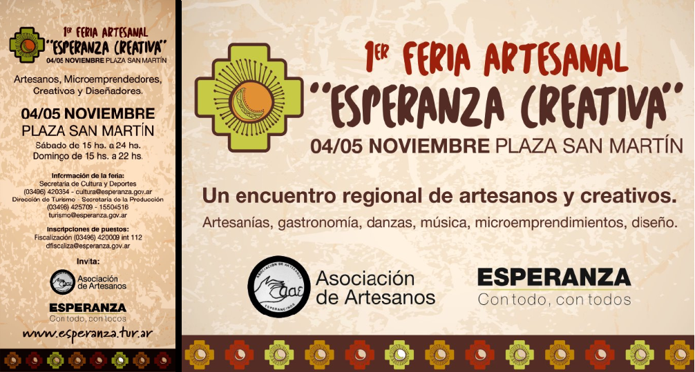 FERIA ARTESANAL ESPERANZA CREATIVA 2017