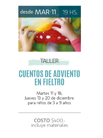 cuentos de adviento en fieltro