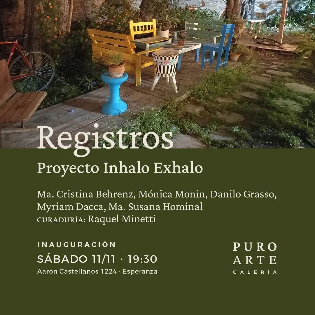 Inauguración de la muestra "Registros"