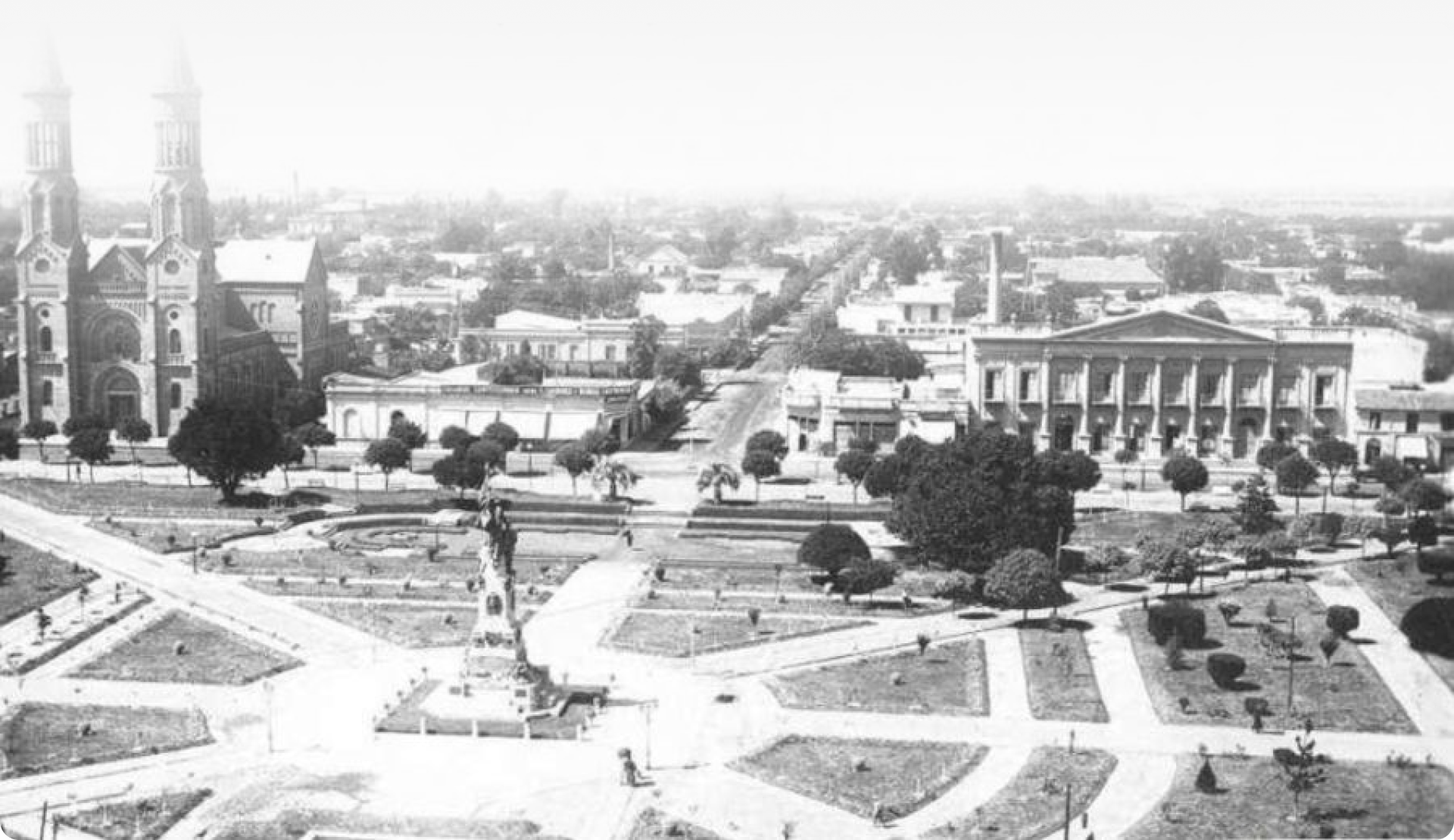 Imagen antigua Plaza San Martín