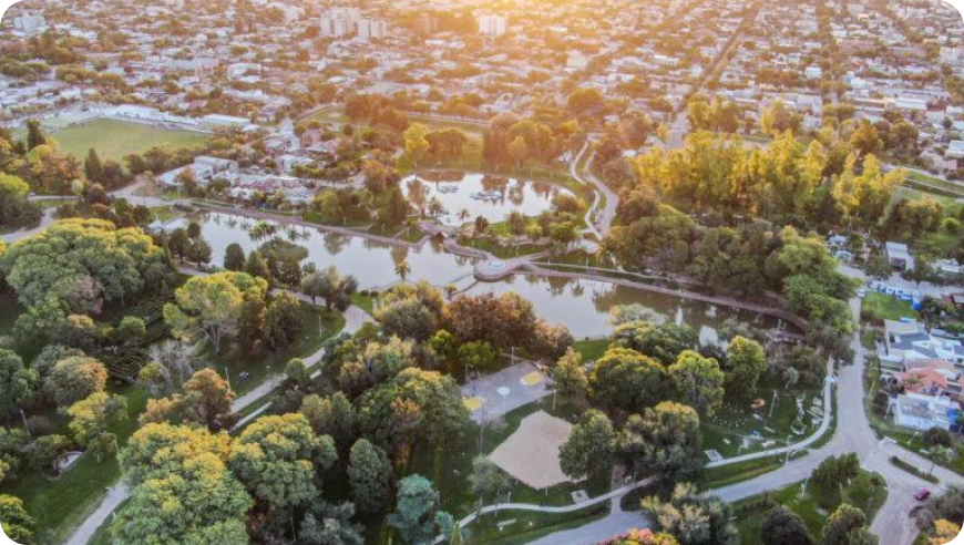 Parque de la Agricultura vista aérea