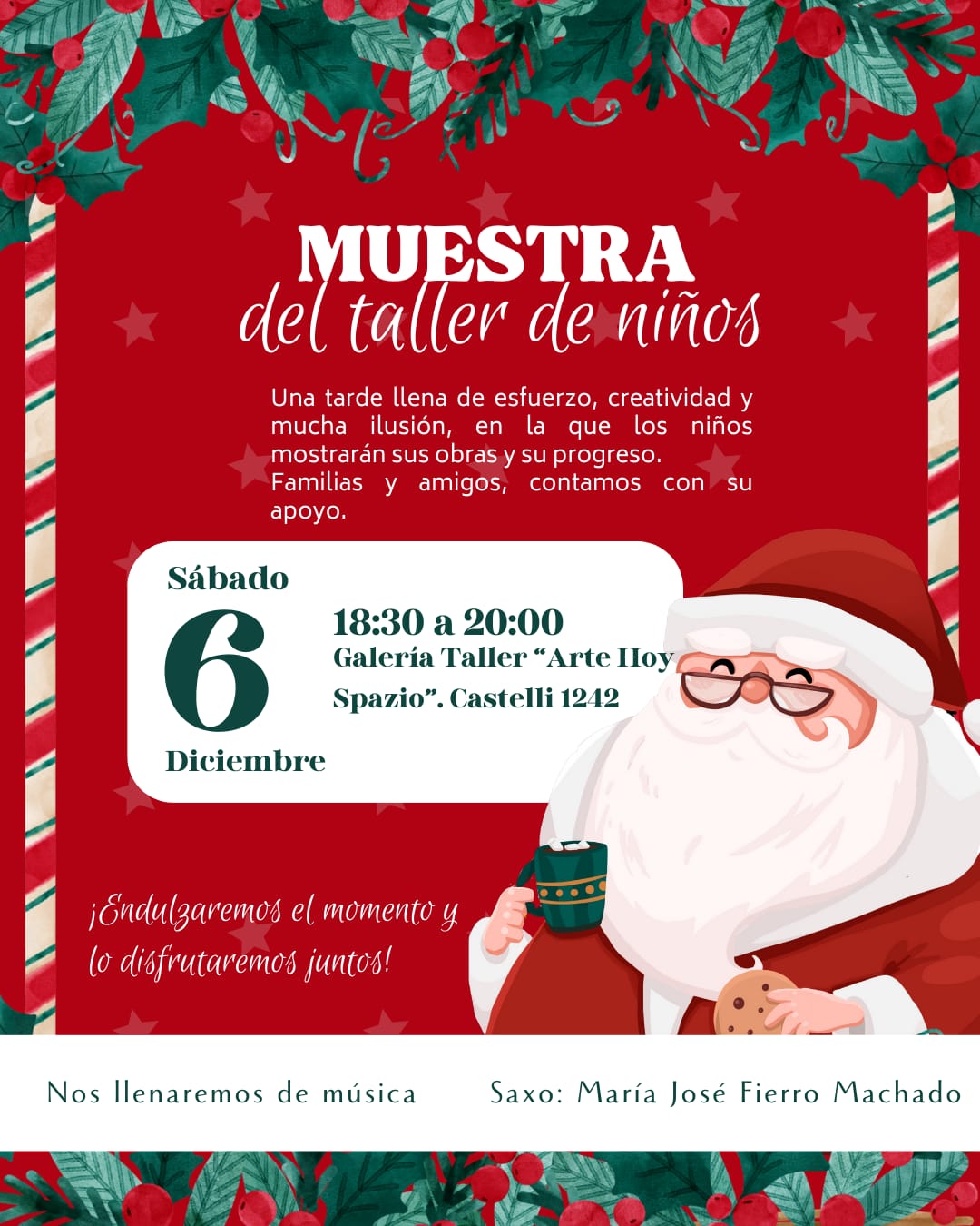 Muestra de taller de niños